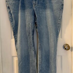 Lane Bryant light Blue Flex Magic Waistband Jeans signature fit midrise 26 short